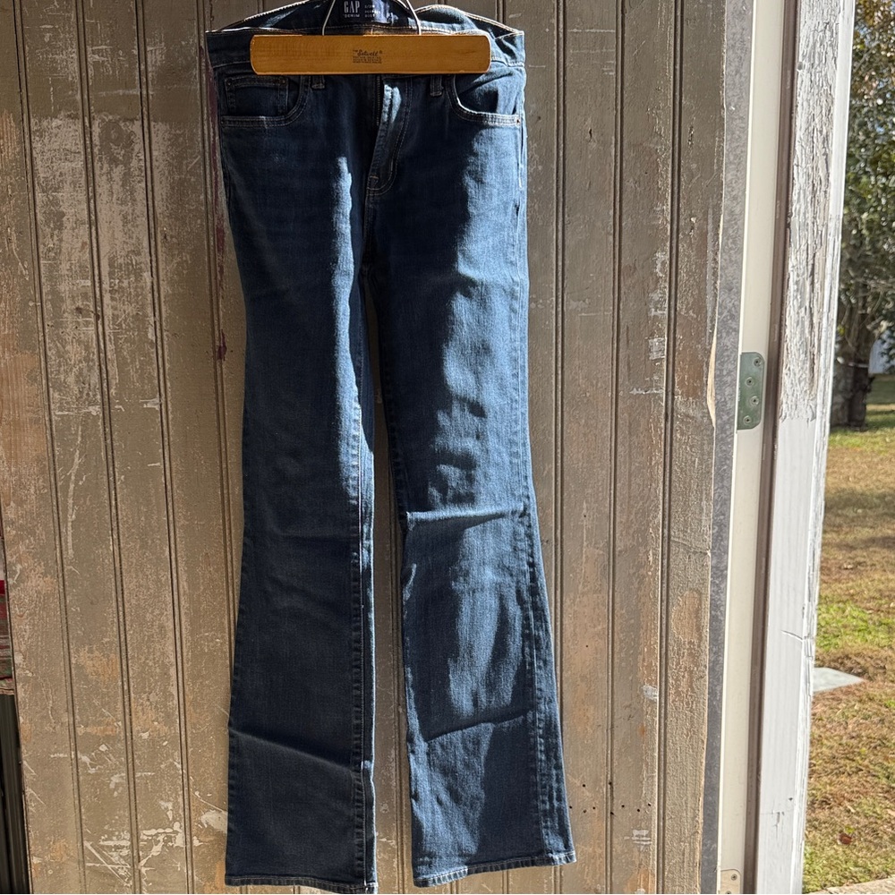 GAP Women's Boot Cut Jeans - Dark Blue